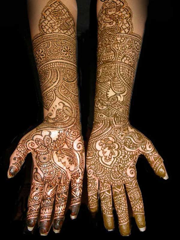 50 Spectacular Arabic Mehndi Designs You'll Love! - Random Talks