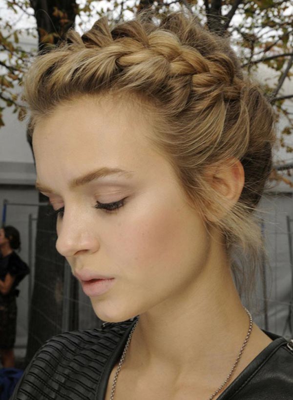 Different Hairstyles For Braided Hair