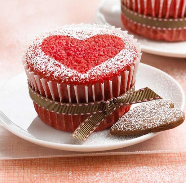 Valentine Mini Cupcake Ideas