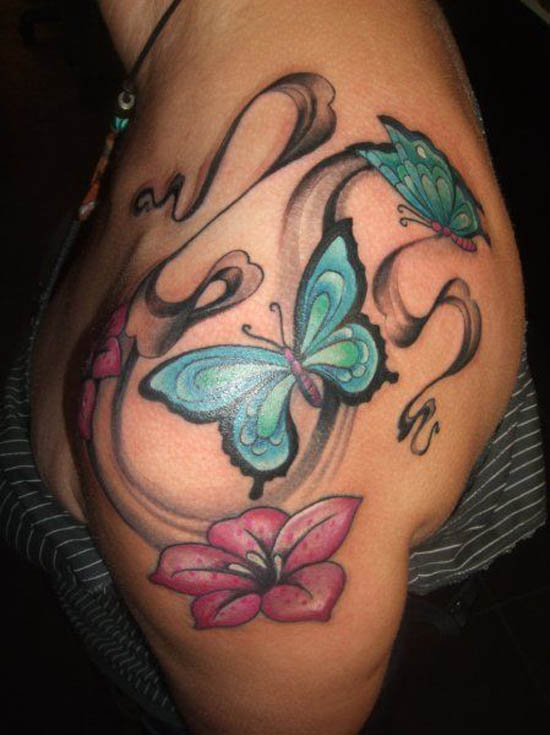 15 Beautiful Butterfly Tattoo Designs - Random Talks