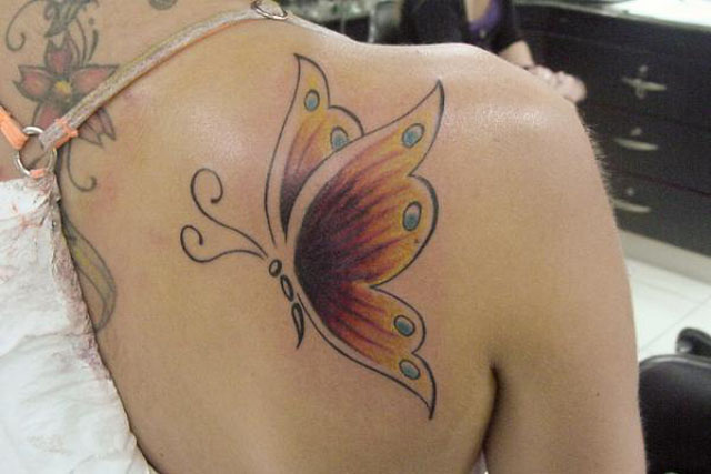 butterfly-tattoo-designs-with-brown-yellow-orange-shading