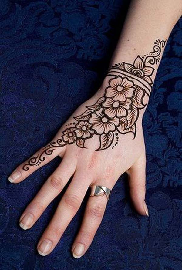 Tattoo Style Mehndi Design Mehndi Hand