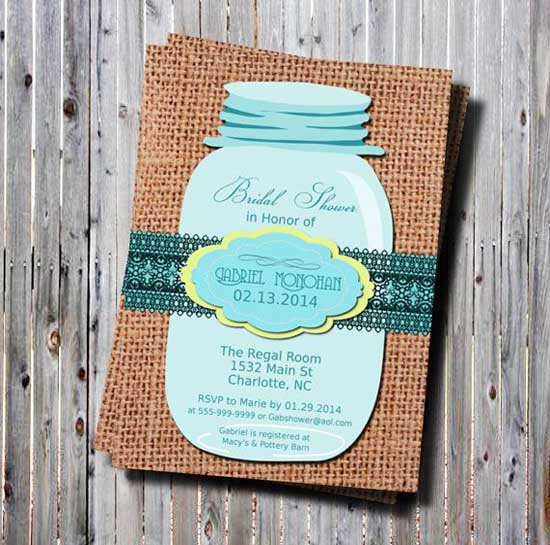 20 Lovely Bridal Shower Invitation Ideas – Random Talks