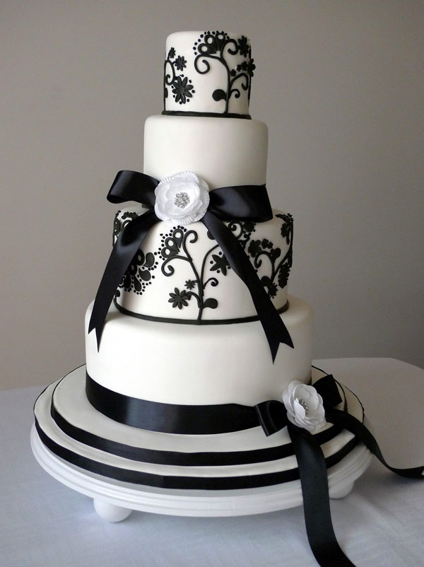 black-and-white-wedding-cakes