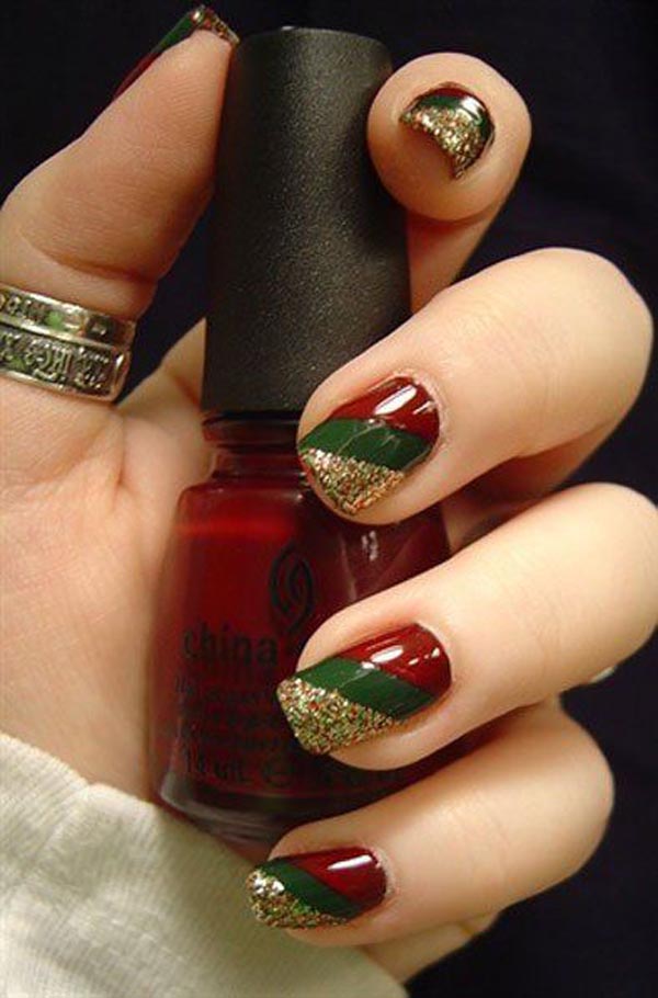 Easy Nail Art Designs for Christmas Random Talks