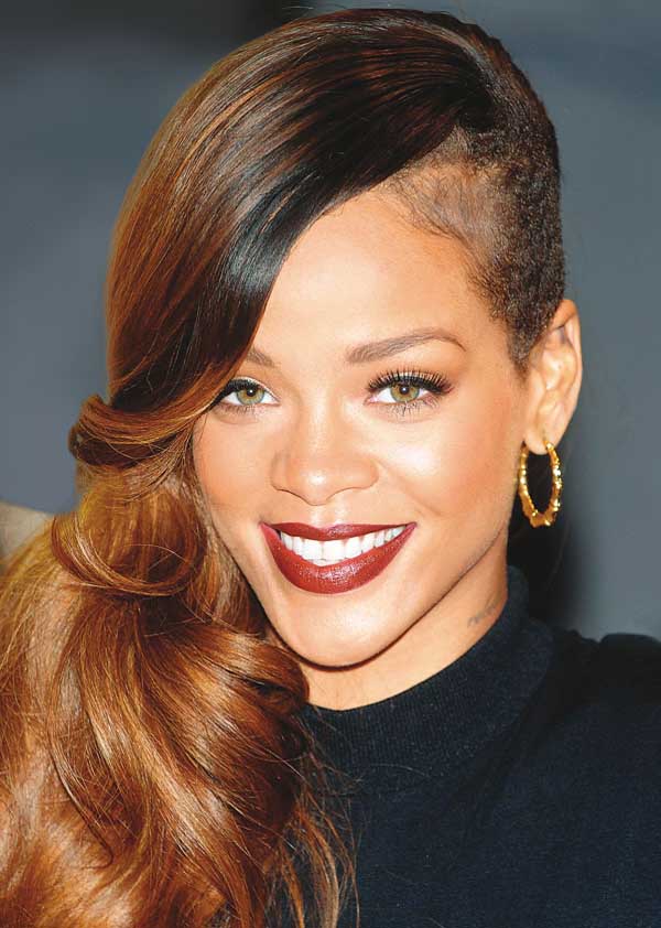 rihanna weave hair styles