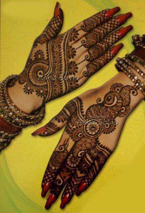 LATEST 15 TRENDY ARABIC MEHNDI DESIGNS FOR WESTERN DRESSES – Readmyhelp