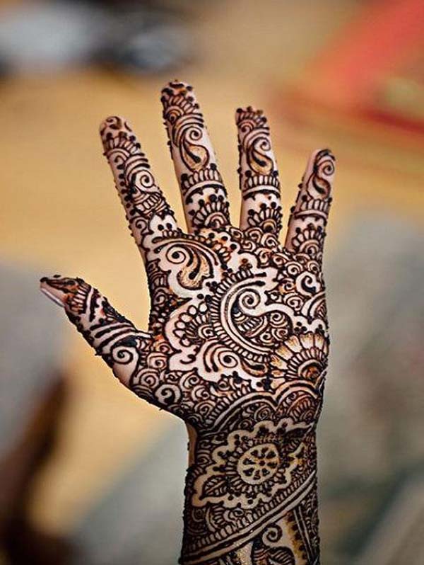 Arabic Hand Mehndi Designs For Beginners - Arabic Hand Henna Designs