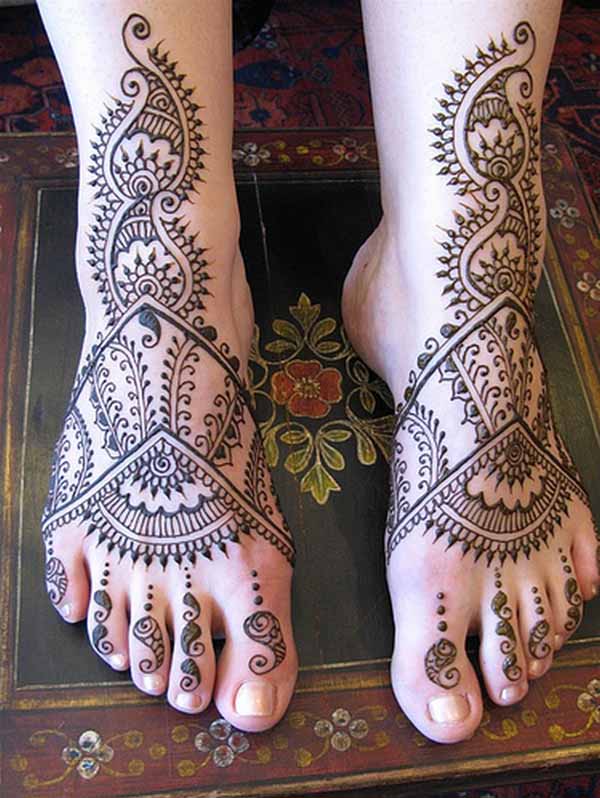 Beautiful Mehndi Designs For Feet – Easyday