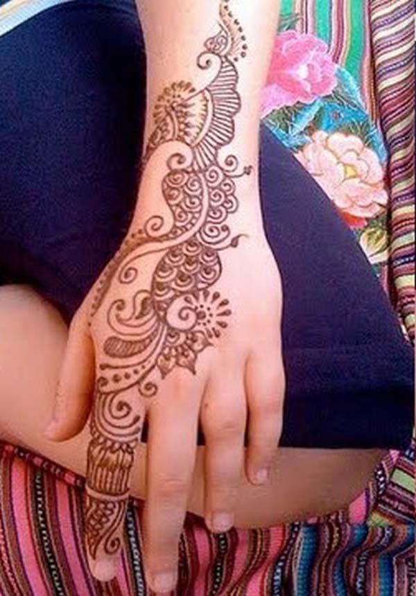 simple mehndi designs for beginners