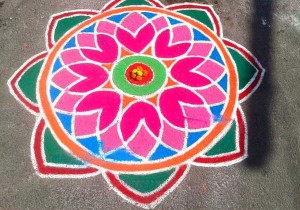 18 Very Simple Rangoli Designs For Beginners To Start With – Random Talks