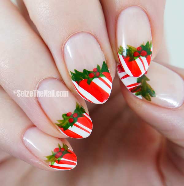 Ten Christmas-inspired nail art to end the year festive