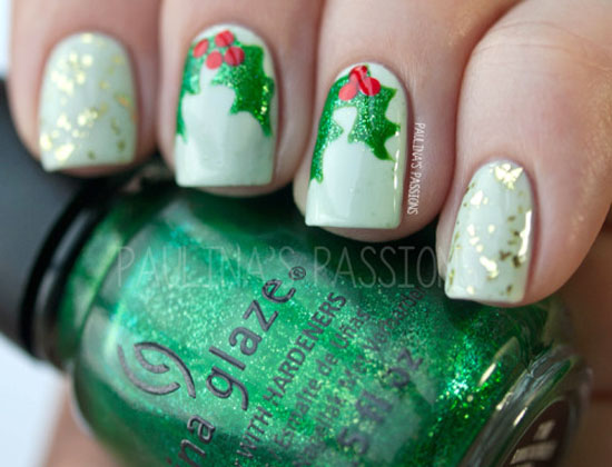 50 Fabulous Christmas Nail Art Designs – Random Talks